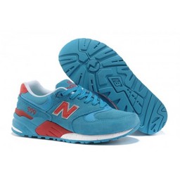 New Balance 999 sea Blue Red women shoes Hight Quality