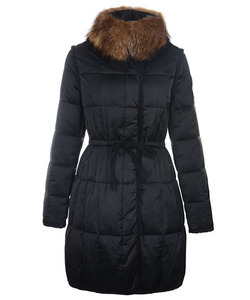 Moncler For Women Coat Euramerican Style Long Black