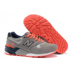 New Balance 999 lover Grey Blue Orange Womens Wholesale