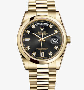 Replica Rolex Day - Date Watch: 18 kt geelgoud - M118208 - 0118