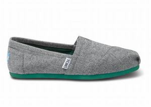 Grijs Toms Herringbone Dames Classics Schoenen