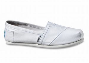 Wit Toms Canvas Dames Classics Schoenen