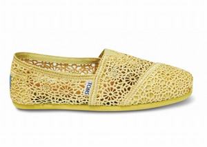 Geel Toms Haak Dames Classics Schoenen