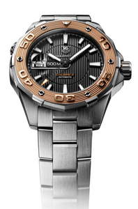 Copy Watches Tag Heuer Aquaracer 500M Calibre 5 ( goud)