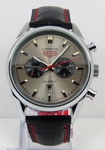 Copy Watches Tag Heuer Carrera Calibre 17 Automatic Chronograph Jack Heuer Edition Gray