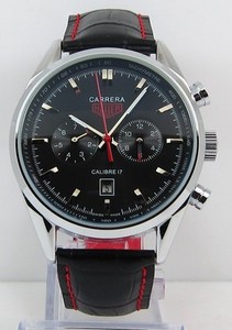 Copy Watches Tag Heuer Carrera Calibre 17 Automatic Chronograph Jack Heuer Edition Black