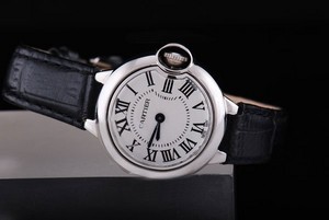 Replica Perfect Cartier Ballon Bleu De Cartier With White Dial AAA Watches