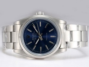 Replica Modern Rolex Air King Precision Automatic With Blue Dial AAA Watches