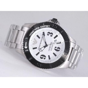 Replica Cool Emporio Armani with White Dial AAA Watches [Q9W2]