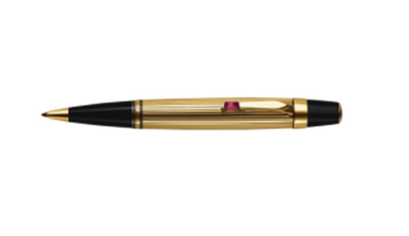 MontBlanc Boheme Gold-Plated Rouge Ballpoint Pen