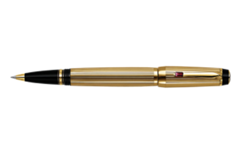 MontBlanc Boheme Gold-Plated Rouge Rollerball Pen