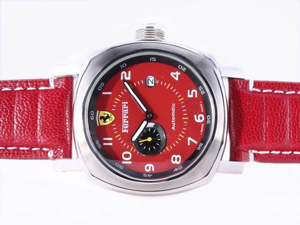 Panerai Ferrari Watch Automatic Red Dial and Strap