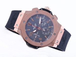 Replica Quintessential Hublot Big Bang Chronograph Azië Valjoux 7750 Beweging Rose Gold AAA Horloges